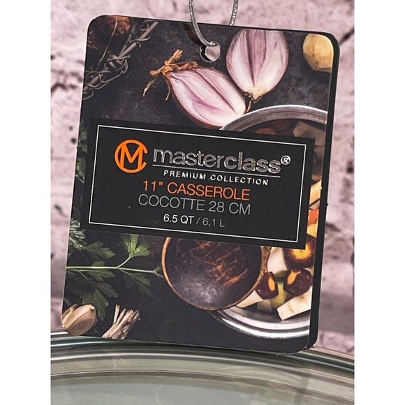 Master Class 4 Pc. Cookware Set Gray W/shimmer interior - Picture 5 of 9